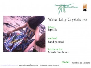 17 Waterlily crystals details